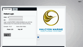 What Portal.halcyonmarine.com.ph website looked like in 2018 (6 years ago)