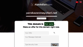 What Parakazanmayollari.net website looked like in 2018 (5 years ago)