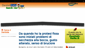What Protesi-dentali.it website looked like in 2018 (6 years ago)