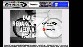 What Pro-cycling.org website looked like in 2018 (6 years ago)