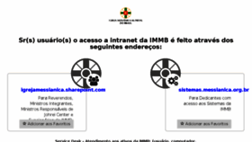 What Portal.messianica.org.br website looked like in 2018 (6 years ago)