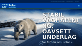 What Polarvagnen.se website looked like in 2018 (6 years ago)