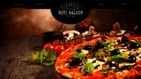 What Pizzeria-saloon.hr website looked like in 2018 (6 years ago)