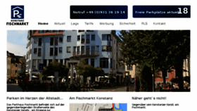 What Parkhaus-fischmarkt.de website looked like in 2018 (6 years ago)