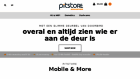 What Pitstore.com website looked like in 2018 (6 years ago)