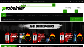 What Proteinler.com website looked like in 2018 (6 years ago)