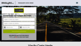 What Passagemcostaverde.com.br website looked like in 2018 (6 years ago)
