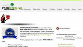 What Ppobinterlink.com website looked like in 2018 (6 years ago)