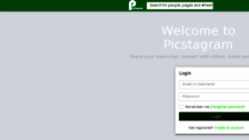 What Picstagram.com website looked like in 2018 (5 years ago)