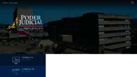 What Pj.poder-judicial.go.cr website looked like in 2018 (5 years ago)