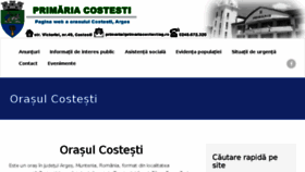 What Primariacostestiag.ro website looked like in 2018 (5 years ago)