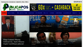 What Publicapos.com website looked like in 2018 (6 years ago)
