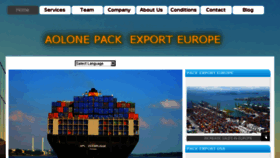 What Pack-export-europe.com website looked like in 2018 (6 years ago)