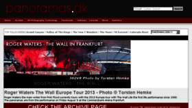 What Panoramas.dk website looked like in 2018 (6 years ago)