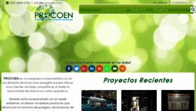 What Procoen.com website looked like in 2018 (6 years ago)
