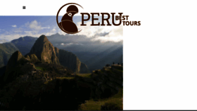 What Perubesttours.com website looked like in 2018 (6 years ago)