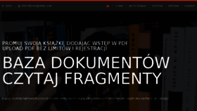 What Pdf-x.pl website looked like in 2018 (6 years ago)