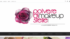 What Polveredistellemakeup.com website looked like in 2018 (5 years ago)