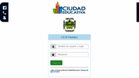 What Pantano.ciudadeducativa.com website looked like in 2018 (5 years ago)