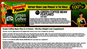 What Purecoffeebeanmax.com website looked like in 2018 (5 years ago)