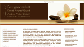 What Praxis-mueller-wolpert.de website looked like in 2018 (6 years ago)