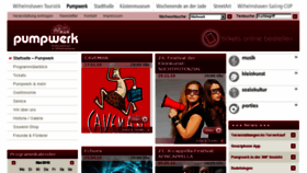 What Pumpwerk.de website looked like in 2018 (6 years ago)