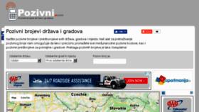 What Pozivni.com website looked like in 2018 (6 years ago)