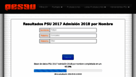 What Peseu.com website looked like in 2018 (6 years ago)