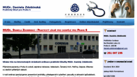 What Prakticky-lekar-praha6.cz website looked like in 2018 (6 years ago)