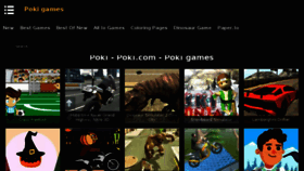 What Pokicom.com website looked like in 2018 (6 years ago)