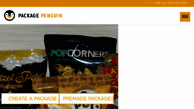 What Packagepenguin.com website looked like in 2018 (6 years ago)