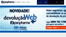 What Panpharma.com.br website looked like in 2018 (6 years ago)