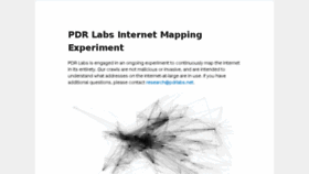 What Pdrlabs.net website looked like in 2018 (6 years ago)