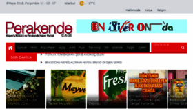 What Perakendecagi.com website looked like in 2018 (6 years ago)