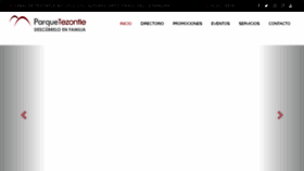 What Parquetezontle.com.mx website looked like in 2018 (6 years ago)