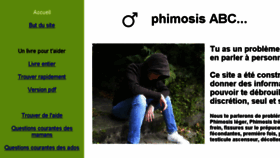 What Phimosis-abc.eu website looked like in 2018 (6 years ago)