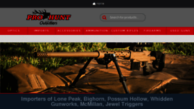 What Prohunt.com.au website looked like in 2018 (6 years ago)