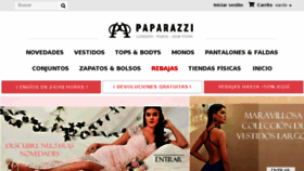 What Paparazzimoda.com website looked like in 2018 (6 years ago)