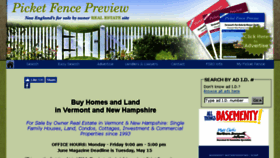 What Picketfencepreview.com website looked like in 2018 (5 years ago)