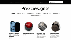 What Prezziesplus.co.uk website looked like in 2018 (6 years ago)
