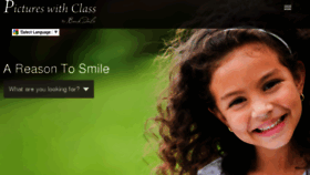 What Pictureswithclass.com website looked like in 2018 (7 years ago)