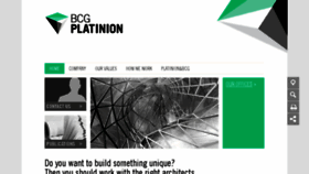 What Platinion.org website looked like in 2018 (6 years ago)