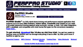 What Perfprolog.com website looked like in 2018 (5 years ago)