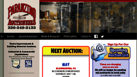 What Pbauctions.com website looked like in 2018 (7 years ago)