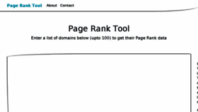 What Pageranktool.net website looked like in 2018 (6 years ago)