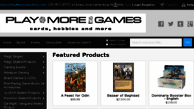 What Playmoregamestore.com website looked like in 2018 (5 years ago)