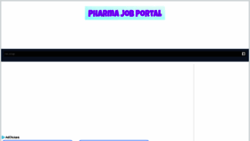What Pharmajobportal.com website looked like in 2018 (5 years ago)