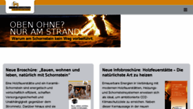 What Proschornstein.de website looked like in 2018 (6 years ago)