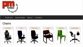 What Pmfurniturepr.com website looked like in 2018 (6 years ago)