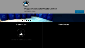 What Polygonchemicals.com website looked like in 2018 (6 years ago)